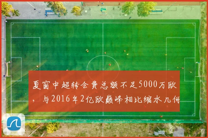 夏窗中超转会费总额不足5000万欧，与2016年2亿欧巅峰相比缩水几何？